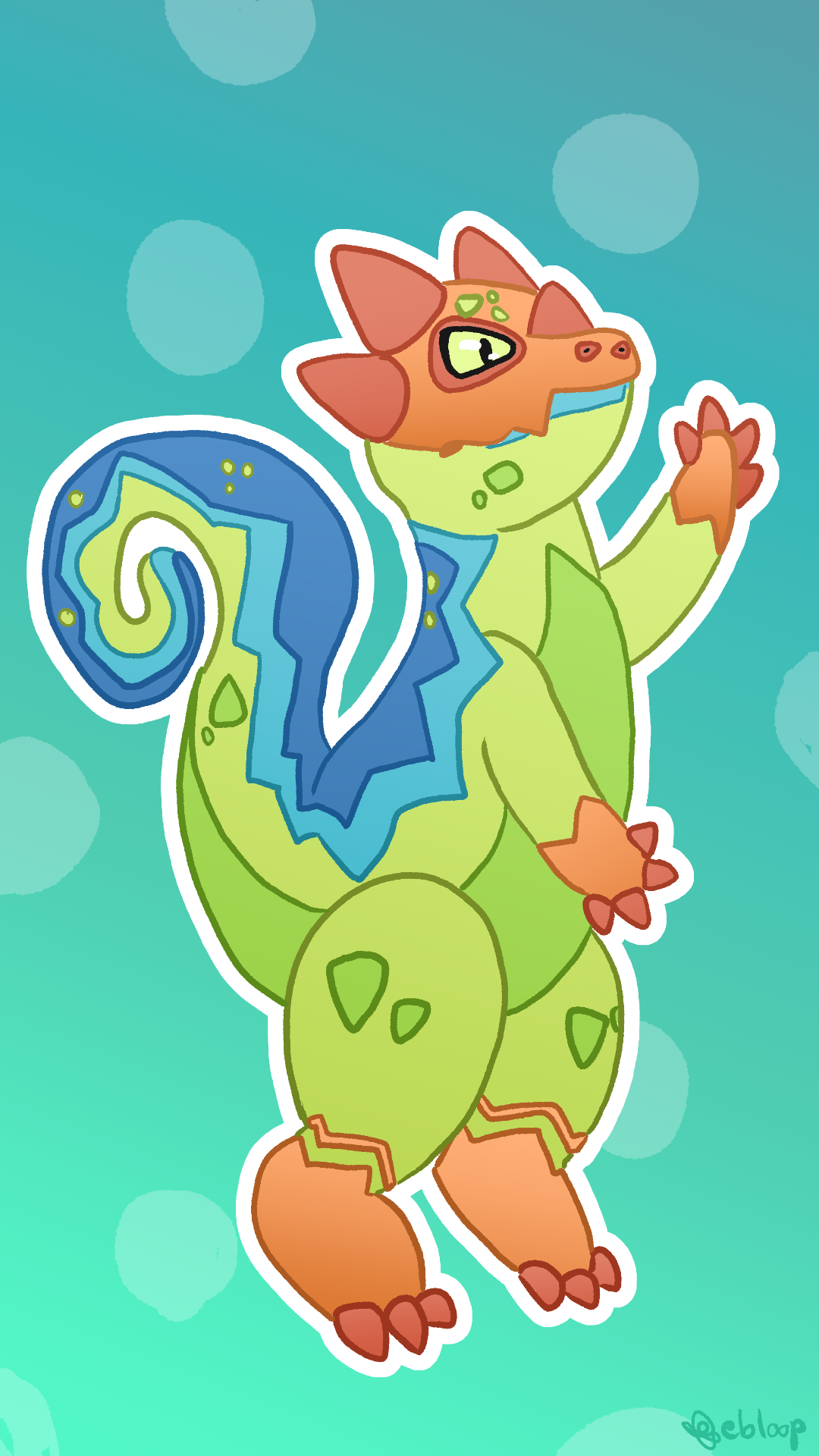 Simple shaded full body tempo